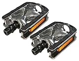 VDP Wellgo Trekking MTB Pedale FP-920B - Rutschfeste Fahrradpedale - Fahrradpedalen Set für MTB und Trekking