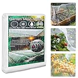 Insektenschutznetz 2.5x10mGemüsenetz Garten Feinmaschig,Gemüsenetz,Pflanzenschutznetz,Gemüsenetz Garten,Netz für Pflanzen Gemüse,Gartennetz Insektennetz