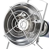 Tidevib Gasheizung Outdoor Propan Butan Zeltheizung Campingkocher 1,0KW für kaltes Wetter Reisen für Kassetten-Gastanks