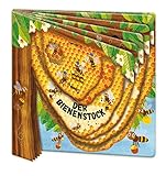 TRÖTSCH - Fensterbuch 'Der Bienenstock' | Fensterbuch mit Gucklöchern für spannende Einblicke in die Welt der Bienen. Liebevoll illustriertes Kinderbuch mit lehrreichen Texten | Ab 3 Jahren