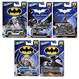 Hot Wheels Batman Die-Cast Vehicle Collection 5-Pack Set DC Comics HDG89-956M Mix 4 2024