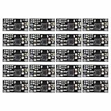 Fcuajdkq 20 Stück Mini-DC-DC-Boost-Aufwärtswandler 3,7 V auf 12 V Spannungsregler Lithium-Batterie-Boost-Modul 5 V/8 V/9 V/12 V Ausgang