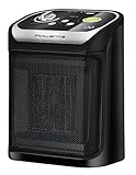 Rowenta Mini Excel Eco SO9265 – Heizlüfter mit regulierbarer Leistung, 1000 W - 1800 W, Thermostat, Eco-Funktion, Silence-Funktion, 49 dBA.