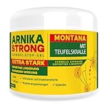 Arnika-Salbe Extra Forte – hochkonzentrierte Arnika-Salbe mit Teufelskralle (500 ml) | schnelle Linderung bei Blutergüssen, Muskel- & Gelenkschmerzen, Massage, wärmende Wirkung