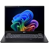 Acer TravelMate P6 14 AI, TMP614-54-TCO, Laptop, 14-Zoll WQXGA 120 Hz, Windows 11, Intel Core Ultra 7, 32GB RAM, 1TB SSD, Intel Arc 140V, QWERTZ Tastatur