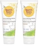 Burt's Bees Baby Pflegelotion, Original Scent Baby Pflegelotion, 170 g Tube (Packung mit 2)