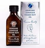 PRÄMIE sibirisches Zedernussöl, angereichert mit Zedernharz, 10 % - 100 ml. Nativ, Kalt Gepresst mit Holzpresse. Klingende Zedern Russlands. Hergestellt in Kins , Sibirien, Russland.