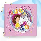 Urselli Kindergarten Freundebuch Einhorn: „Meine Freunde und ich“ - Freundebuch Kindergarten Mädchen - Meine Freunde Buch zum Ausfüllen - Erinnerungen schaffen