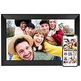 AEEZO 64 GB 15,6 Zoll WiFi Digitaler Bilderrahmen,1920x1080 IPS Tuchscreen Smart Fotorahmen,Automatische Drehung,Teilen von Bildern, Musik, Videos,Wandmontage Möglich