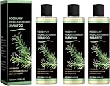 Bio-Rosmarin-Shampoo, Shampoo für mehr Fülle bei dünner werdendem Haar und Haarausfall, natürliches Shampoo für mehr Fülle und Stärke