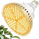 MILYN 100W LED Pflanzenlampe E27 150 LEDs Vollspektrum Pflanzenlicht LED Grow Light, Achstumslampe ähnlich dem Sonnenlichts für Garten Gewächshaus Zimmerpflanzen Sämling Gemüse, Blumen