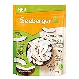 Seeberger Kokoschips, Knusprige Kokosstreifen aus Westafrika - lecker und aromatisch - sozial & nachhaltig produziert - naturbelassen - ungesüßt, vegan (12 x 110 g)