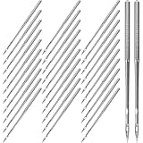 Supvox 100 Stück Industrielle Nähmaschinennadeln Größe 16 aus Edelstahl Vielseitige Maschinennadeln für Schwere Stoffe Nähzubehör für Haushalt und Selbstgemacht