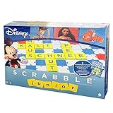 Demacia SCRABBLE Junior Disney Edition, Kreuzworträtsel-Brettspiel