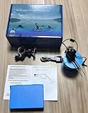 Fishfinder, Tragbarer Unterwasserkamera Angeln,IP65 Wasserdicht Fish Finder Kamera,220° Weitwinkel Infrarot Nachtsicht, Angelkamera mit 4.3 Zoll IPS Display und 30m Kabel für Angler Abenteurer (4.3in)
