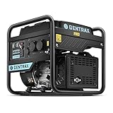 GENTRAX Inverter Stromgenerator 3500W 3000W MAX, Notstromaggregat benzin leise，Generator mit USB 230V Steckdosen Für Camping Kleinhaus Garage Outdoor Wohnmobil Baustelle