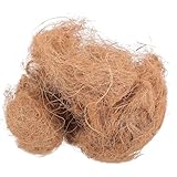 Milisten Blumenerde Kokosfasererde 100g für Zimmerpflanzen und Gemüse Luftdurchlässiges Pflanzsubstrat mit Hoher Feuchtigkeitsbindung für Bonsai und Gartenpflanzen