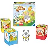 Ravensburger 20916 - Mein erstes Lotti Karotti, ein erstes Spiel für Kinder ab 1 ½ Jahren des Kinderspiel-Klassikers Lotti Karotti, Weiß, Grün, Gelb, Türkisgrün, Silber