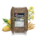 PANTO Schaf- und Lämmermüsli 15kg – hochwertiges Kraftfutter Schafe und Ziegen, Pellet-Flocken-Mischung, Schaffutter mit Vitaminen und Mineralien, für Ziegen geeignet