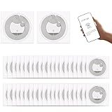 40 Nfc Tag Nfc Sticker Nfc Tags Praktisches Selbstklebendes Design Schnell Lesbare Informationen, Kann 504 Byte Schreiben, Geeignet für Alle Smartphones, Die Nfc Unterstützen