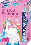 KOSMOS 657864 Kristall-Einhörner, Magische Kristall-Wolken züchten, vier Einhorn-Motive, farbige Kristalle züchten, Experimentierset für Kinder ab 8 Jahre, Kinderzimmer-Deko, Mitbringsel, Geschenk