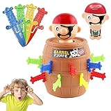 XEERUN Mini Pop Up Classic Brettspiele Kinder, Pop Up Pirate Familie Vorschulkinder Spiel Montessori Spiel Familien Brettspiel, Gesellschaftsspiele für Kinder 3 4 5 Jahre alt Jungen & Mädchen