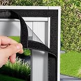 Pollenschutz Gewebe Terrasse 75x120cm Schwarz Fliegengitter Fliegengitter Gewebe Pollenschutz Gewebe Moskitonetze für Fenster
