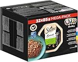 SHEBA Schale Nassfutter Multipack Mega-Pack Sauce Collection Feine Vielfalt MSC-zertifiziert 32 x 85g