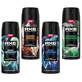 AXE Premium Bodyspray 4er Set Aqua Bergamot/Copper...