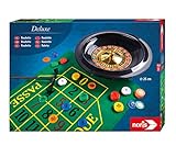 noris 606102025 Deluxe Set Roulette – mit 2 Stahlkugeln,...