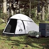 Owox 1人白帐篷 122×244×96cm 遮光 超轻 防水PU聚酯 折叠 户外露营 徒步 节日 海滩