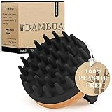 BAMBUA Kopfhaut Massagebürste - (Anti-Schuppen Effekt)...