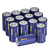 BONAI C Batterien 1,5V Baby C Alkaline Industrial Batterien LR14 Einwegbatterie für Computerzubehör,Smart Home Geräten oder Taschenlampen(14 Stück)