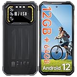 IIIF150 Air 1 (2023) Outdoor Smartphone Android 12, 12GB + 64GB/1TB Erweiterbar, 6.5”FHD+ Outdoor Handy Ohne Vertrag, 20MP Kamera, 5000mAh, IP68/69K Wasserdichter Handys, 4G Dual SIM/NFC/Face ID/GPS