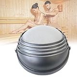 RINDOW Sauna-Licht, 60 W, wasserdicht, feuchtigkeitsbeständig, Saunalampe mit E27-Gewinde, 4000 ~ 6500 K, warmweißes Dampfbadlicht für Veranda, Sauna