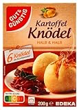 Gut & Günstig Kartoffel-Knödel halb & halb, 8er Pack (8 x 200g)