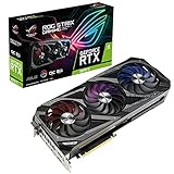 ASUS ROG Strix GeForce RTX 3070 TI 8GB OC Edition Gaming Grafikkarte (GDDR6 Speicher, PCIe 4.0, 2x HDMI 2.1, 3x DisplayPort 1.4a, ROG-STRIX-RTX3070TI-O8G-GAMING)