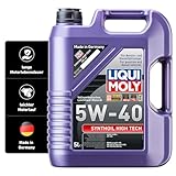 LIQUI MOLY Synthoil High Tech 5W-40 | 5 L | vollsynthetisches Motoröl | Art.-Nr.: 1307, farblos