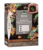 Dehner Bio Kompostbeschleuniger, hochwertiger Naturdünger, Schnellkomposter, ökologische Komposthilfe, biologisch, organisch mineralisch, 5 kg, für ca. 8 qm Grüngut, bunt