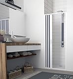 Duschtür Rimini, Nischendusche 100-80 cm