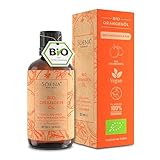 BIO ORANGENÖL [BIO-ZERTIFIZIERT] 100% NATURREIN - Zum Verzehr • Volles Geschmacksspecktrum -Kaltgepresst aus reinen Bio Orangen • Herkunft: Italien, Abgefüllt: Deutschland, Ätherisches Öl
