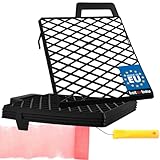 KOTARBAU® 5er Set Kunststoff Abstreifgitter 250x200mm Verwendung mit Farbwalzen Verzinkt zur