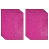 PATIKIL Glitzer-Schaumstofffolie, 20 Blatt, 2 mm, 40,6 x 30,5 cm, Fuchsia, glitzernd, EVA-Papier
