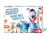 Noris 606102072 Woozle Goozle Um die Welt woozeln! Fantastische Quiz-Reise rund um die Welt, für Kinder ab 6 Jahren für 2 bis 6 Spieler