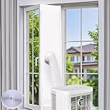 500CM Klimaanlage Fensterabdichtung, Umweltfreundlich Ohne Bohren Fensterabdichtung Für Mobile Klimageräte, Regen- Und Insektendicht Fensterabdichtung Fenster Klimaanlage Abdichtung Für Zuhaus(5m)