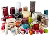 DecoLite 6 kg Kerzen Mix - Stumpenkerzen, Rustik Kerzen, Spitzkerzen, Duftkerzen, Duftgläser z.B. von Bolsius, Eika, Wiedemann, Wenzel UVM. - teilweise B-Ware