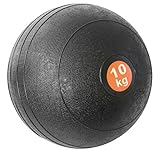Slam Ball 10kg schwarz Medizinball Krafttraining Bootcamp Gewichte schwarz