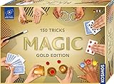 Kosmos 680350 Magic Gold Edition, 150 Zauber Tricks verschiedener Level, viele magische Zauber Utensilien, Zauberkasten für Kinder ab 8 Jahre, inkl. Online Erklärvideos, mehrsprachige Anleitung