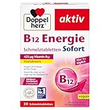 Doppelherz B12 Energie Sofort – Vitamin B12 trägt zur...