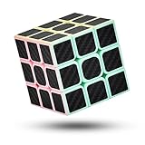 CREADY® Zauberwürfel 3X3 Speed Cube - Einfaches Drehen & Glatt Spiel, Super-haltbarer Aufkleber mit Lebendige Farben, Magic Cube, dunkel hell